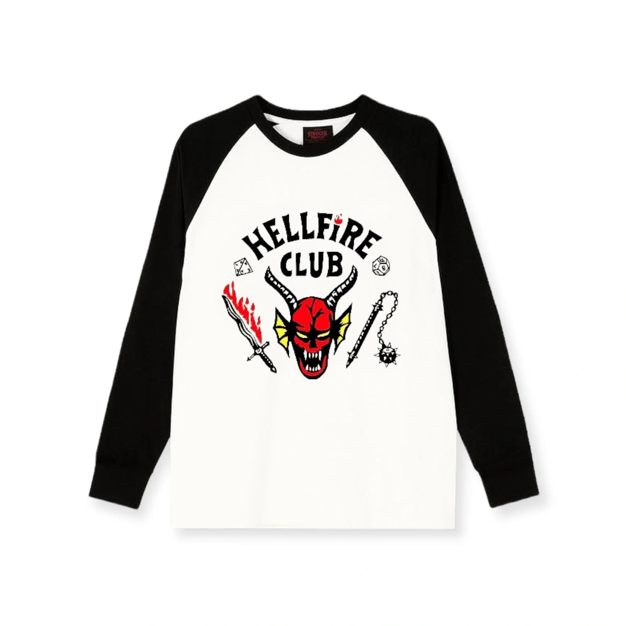 Stranger Things Official Full Sleeves Reglan Shirt