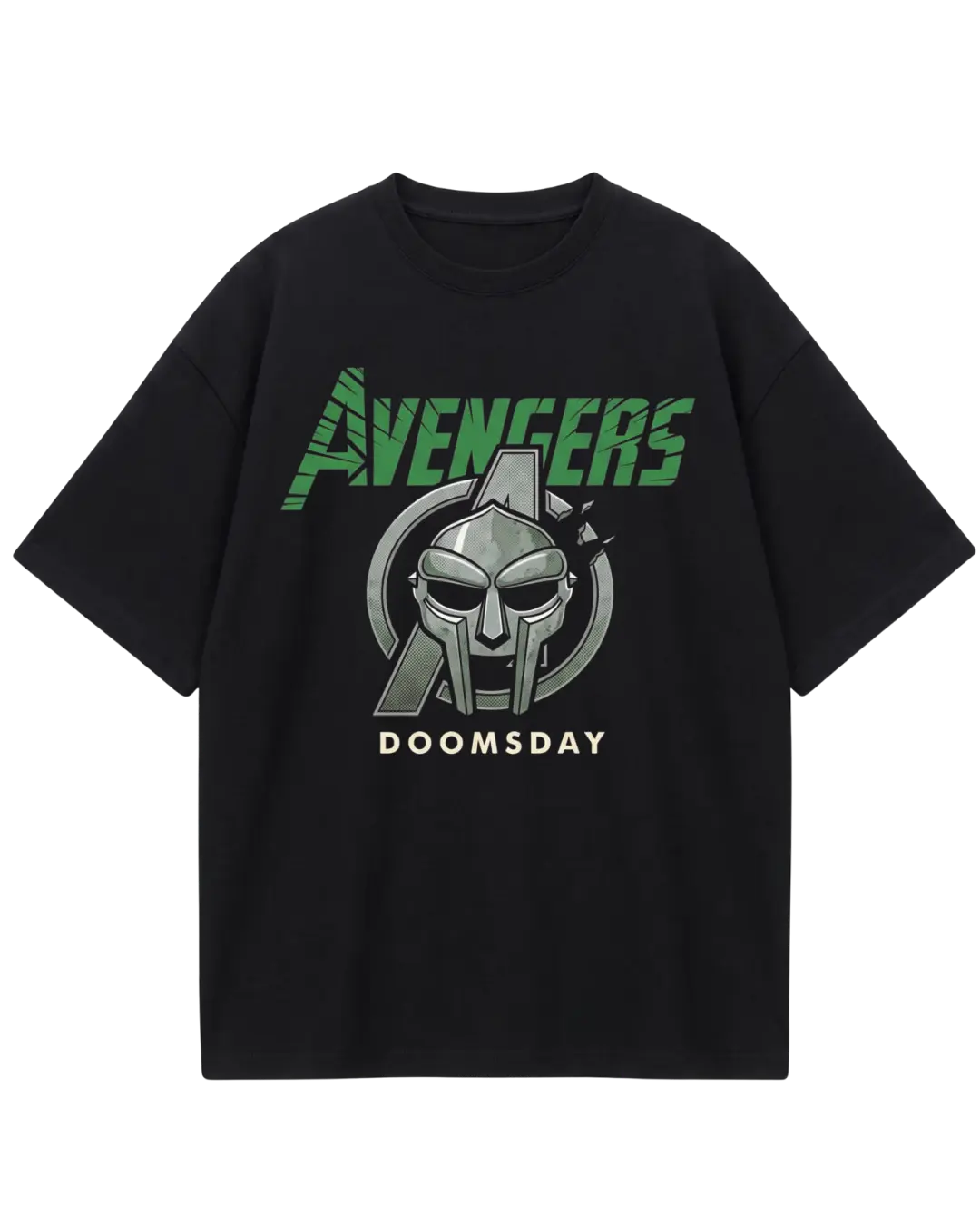 Dr Doom Black Avengers Oversized Tee