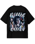 Billie Eilish Retro Black Oversized Tee