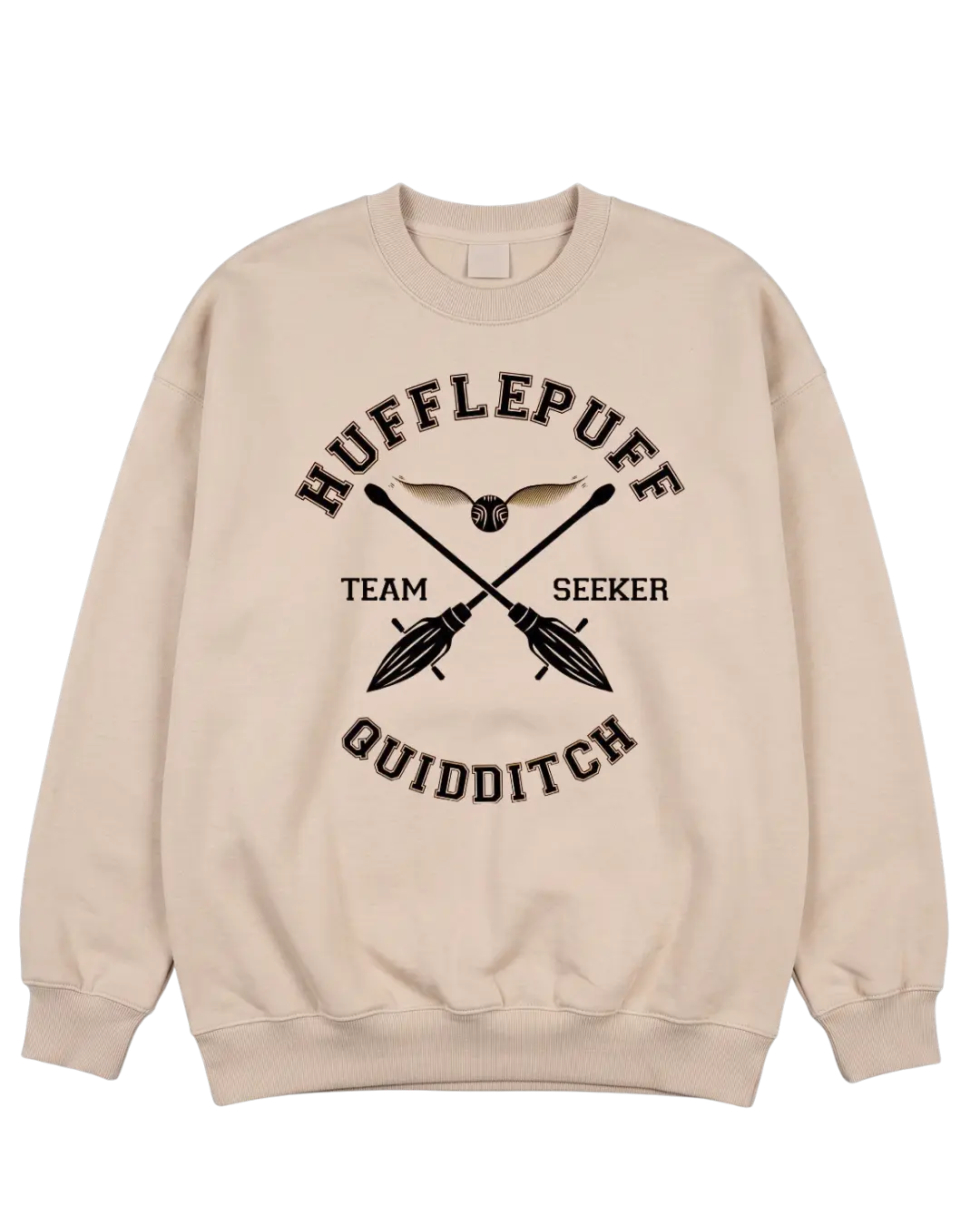 Harry Potter Hufflepuff Beige Sweatshirt