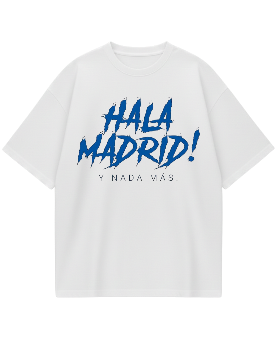 Real Madrid White Hala Oversized Tee