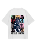 Michael Jackson White Eras Oversized Tee