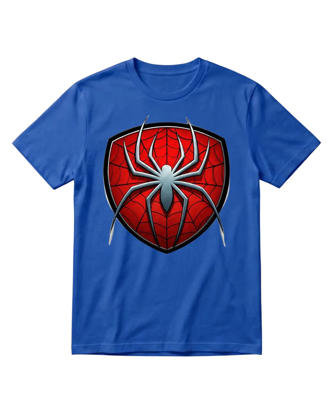 Spider Man Blue Spider Half Sleeves