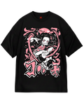 Demon Slayer Nezuko Black Oversized Tee
