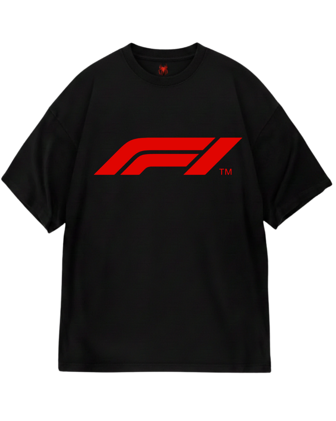 F1 Black Oversized Tee