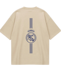 Real Madrid Beige Oversized Tee