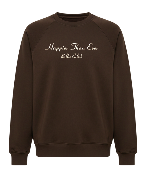 Billie Eilish Brown Sweatshirt