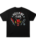Stranger Things Hellfire Oversized Tee