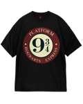Harry Potter Black Station Oversized Tee