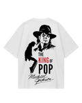 Michael Jackson White KOP Oversized Tee