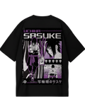 Sasuke Black Oversized Tee