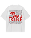 Taylor Swift Red Trouble Oversized Tee