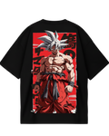 Dragon Ball Z Poster Goku Oversized Tee