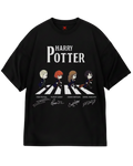 Harry Potter Black Design Oversized Tee