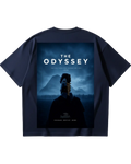 The Odyssey Blue Poster Oversized Tee