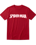 Spider Man Red Name Half Sleeves