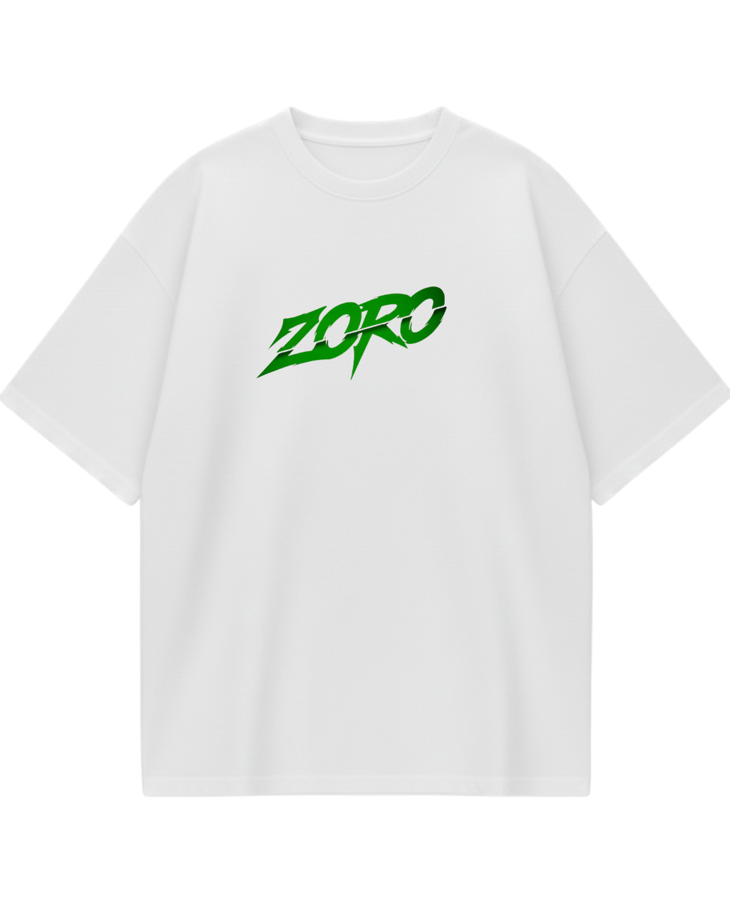 White Zoro Oversized Tee