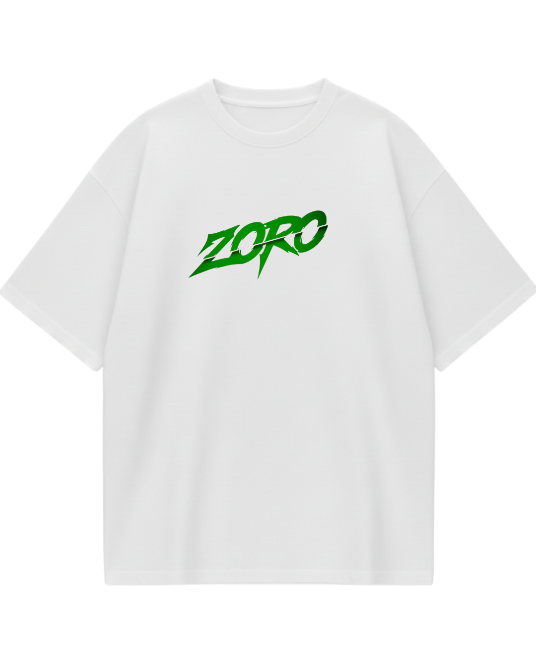 White Zoro Oversized Tee