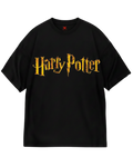 Harry Potter Black Name Oversized Tee