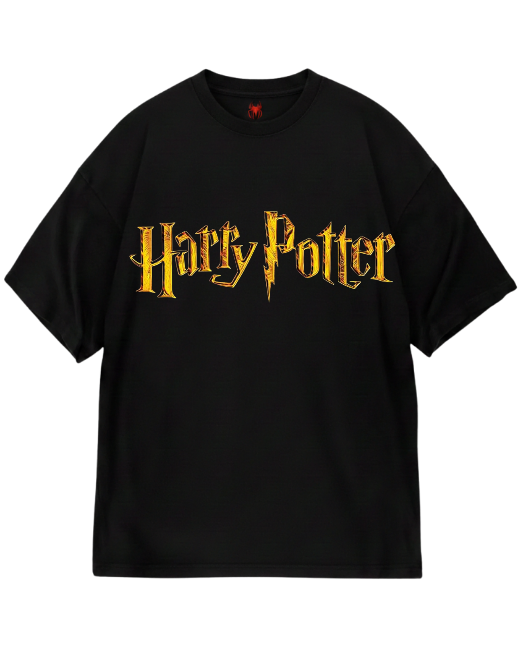 Harry Potter Black Name Oversized Tee