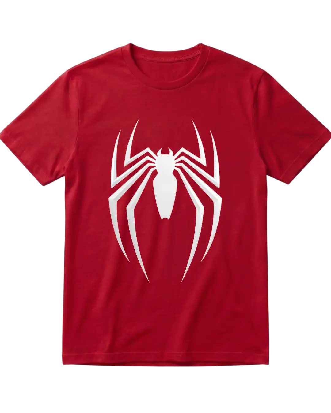 Spider Man Red Half Sleeves