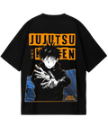 Megumi Black Oversized Tee