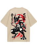 Gerninja Beige Oversized Tee