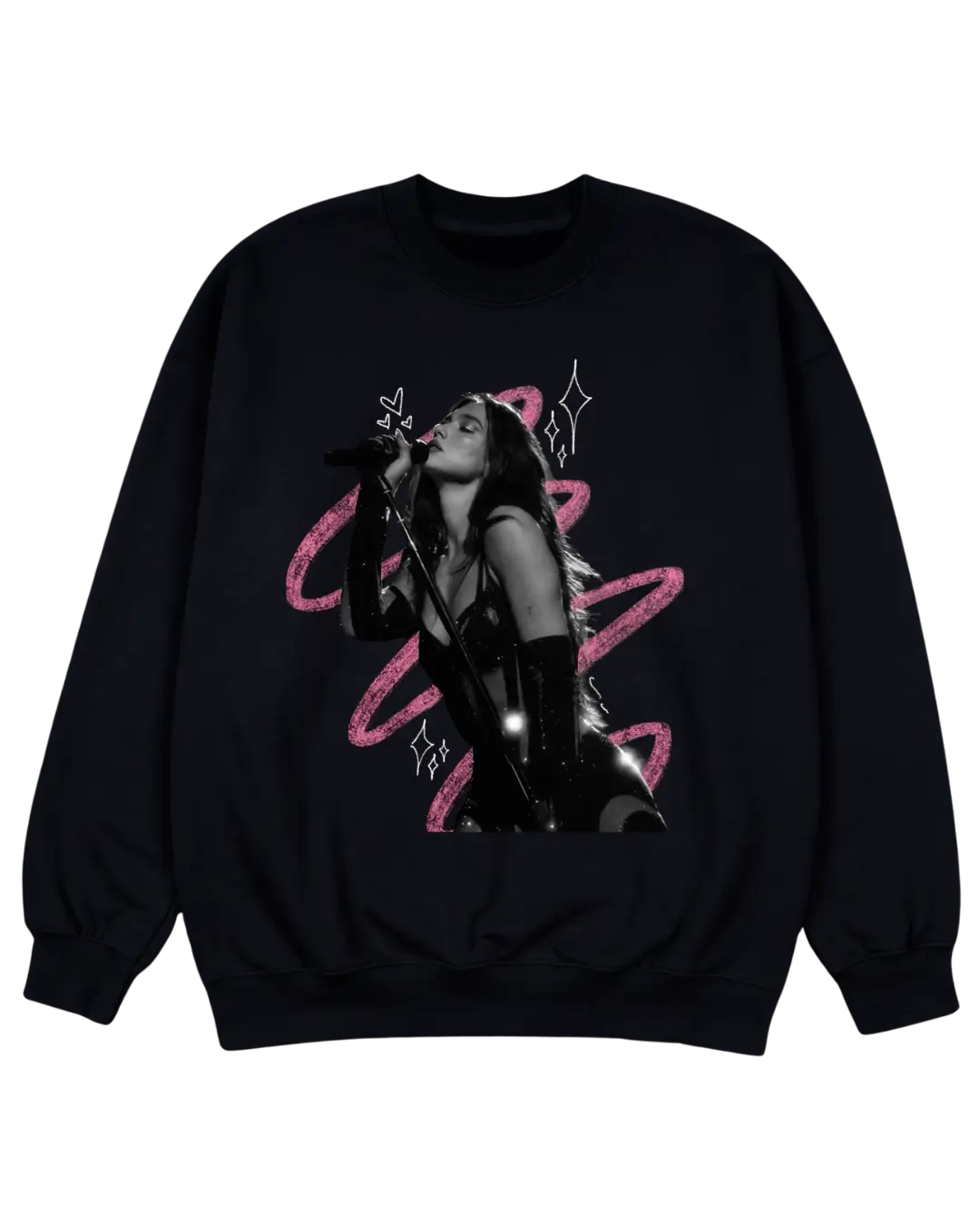 Dua Lipa Black Sweatshirt