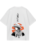White Ace Oversized Tee