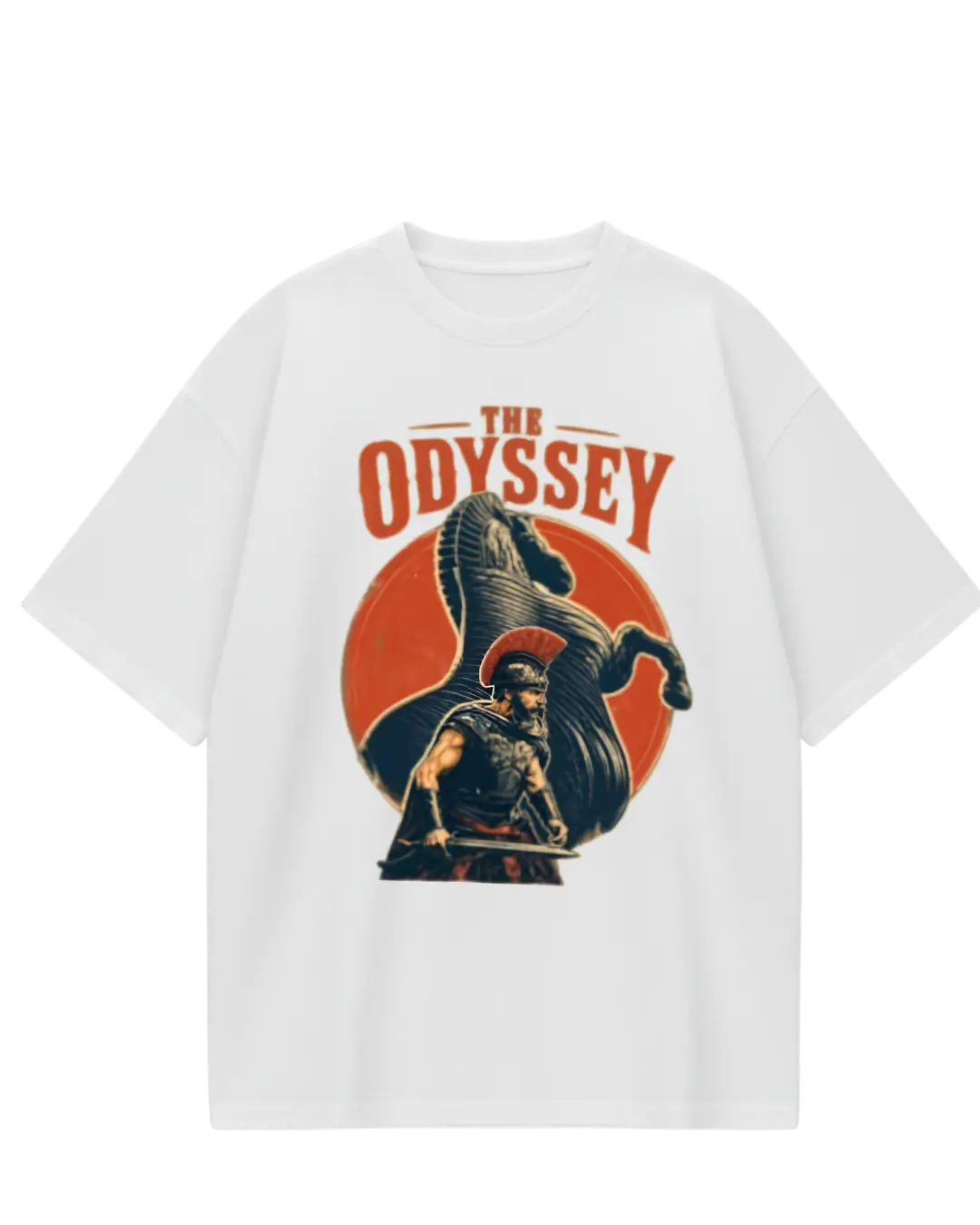 The Odyssey White Oversized Tee