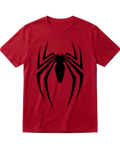 Spider Man Red Black Half Sleeves