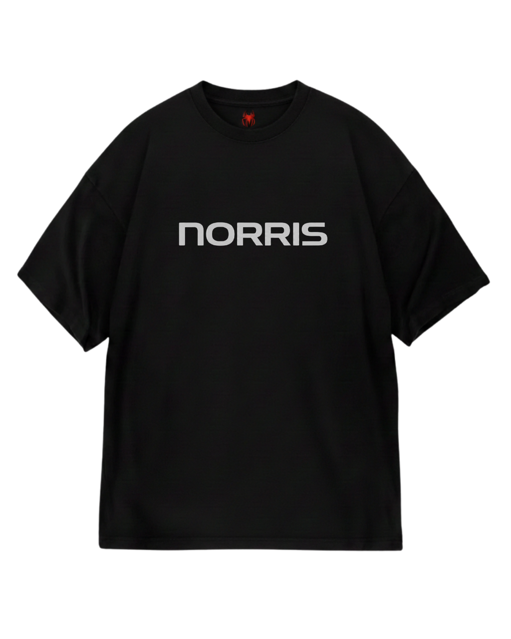 Lando Norris Retro Black Oversized Tee