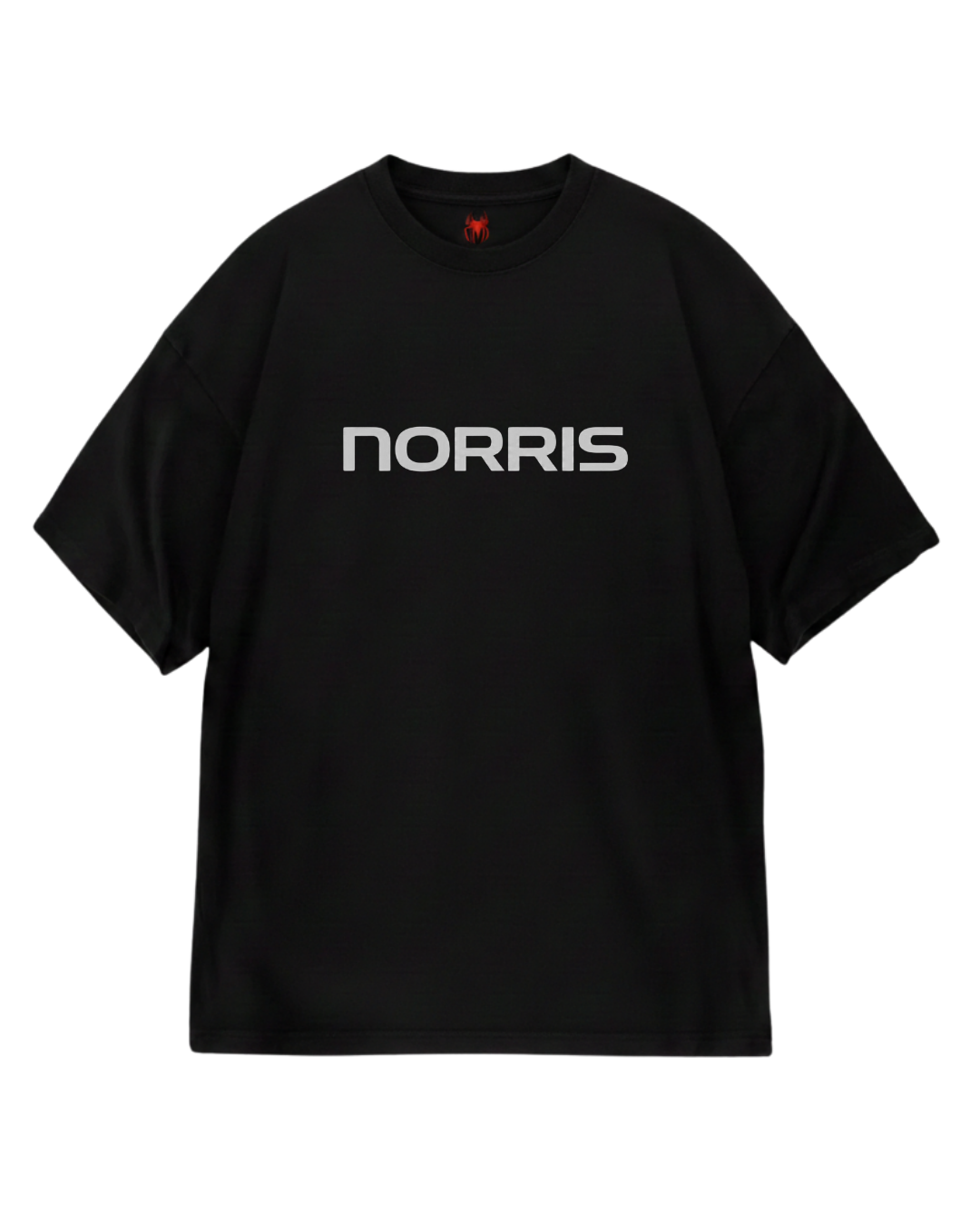 Lando Norris Retro Black Oversized Tee