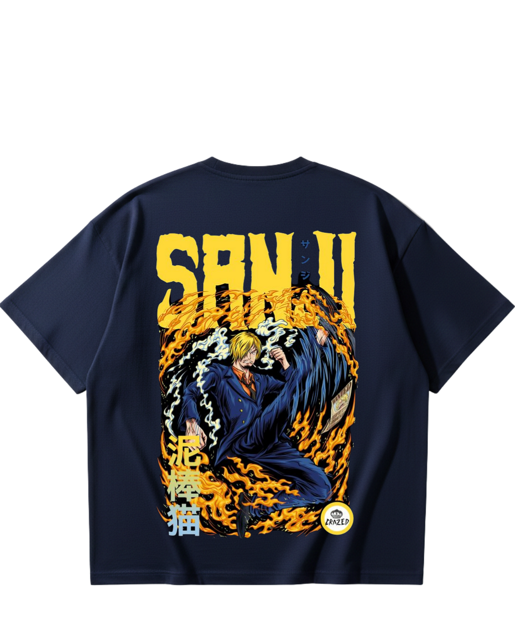 Blue Sanji Oversized Tee