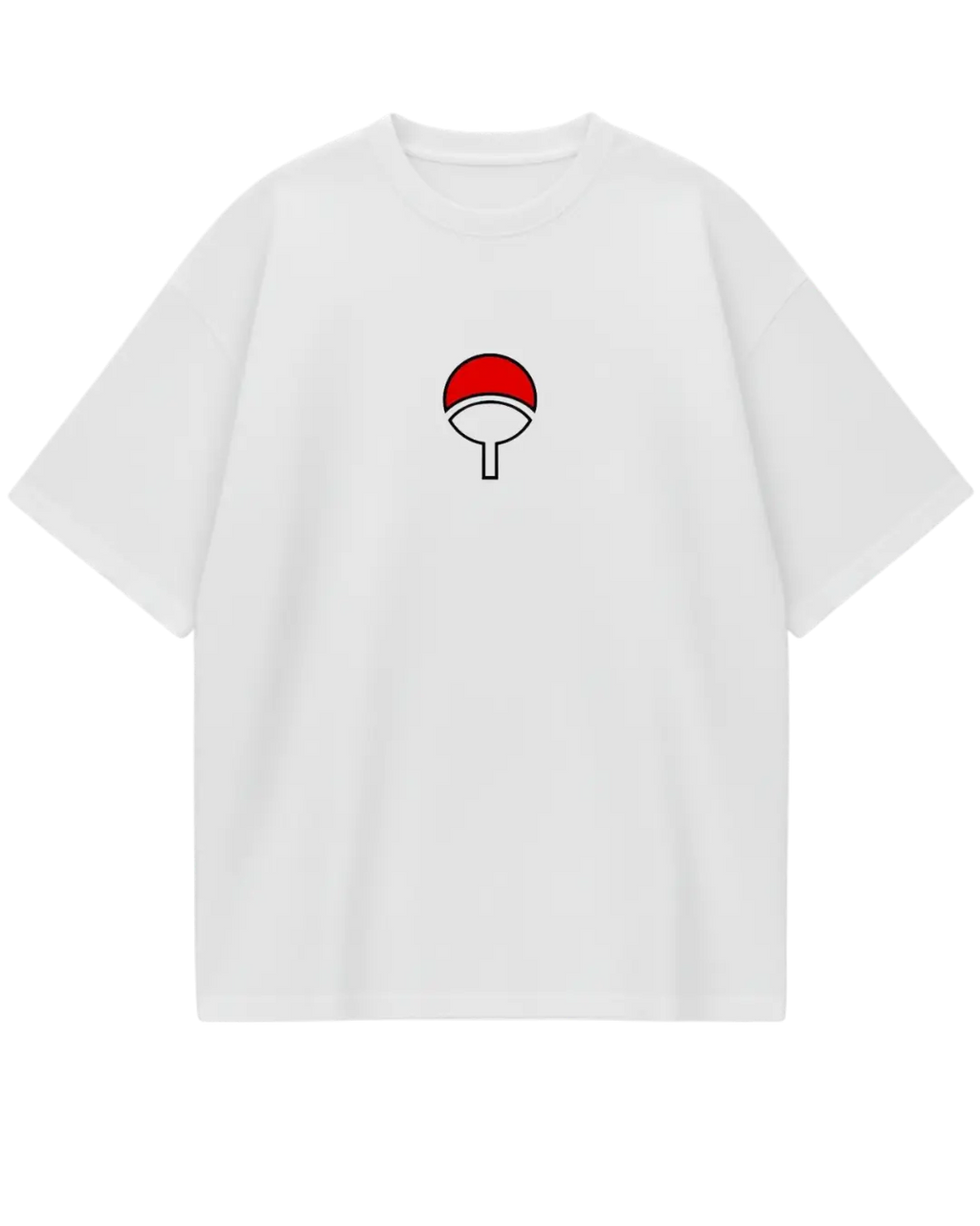 Naruto Pain White Oversized Tee