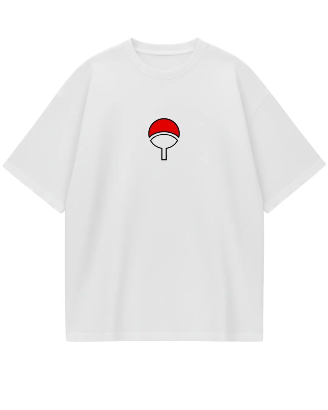 Naruto Pain White Oversized Tee
