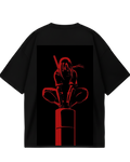 Itachi Black Oversized Tee