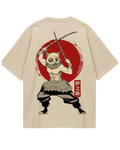 Demon Slayer Inosuke Beige Oversized Tee