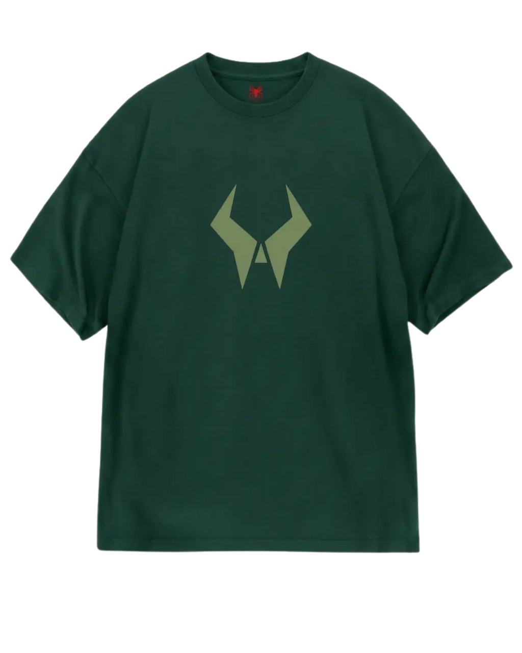 Dr Doom Green Poster Oversized Tee