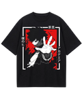 My Hero Academia Dabi Black Oversized Tee