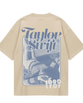 Taylor Swift Beige Oversized Tee