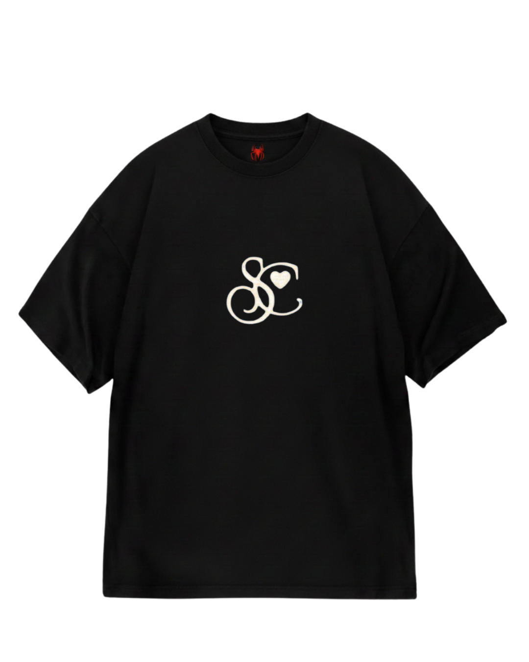 Sabrina Taste Black Oversized Tee