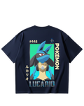 Lucario Blue Oversized Tee