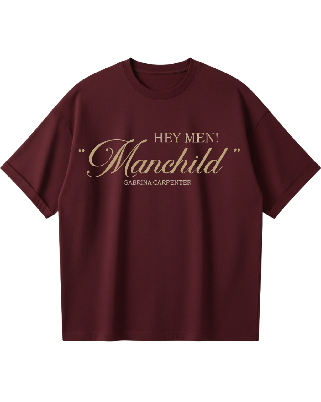 Sabrina Manchild Oversized Tee