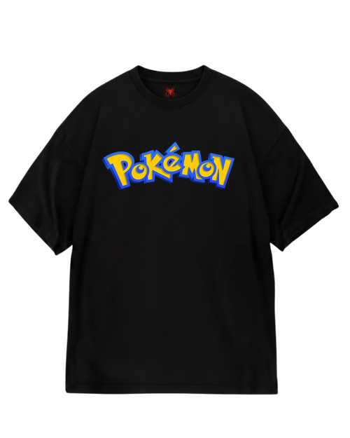 Ash Black Oversized Tee