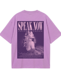 Taylor Swift SpeakNow Purple Oversized Tee