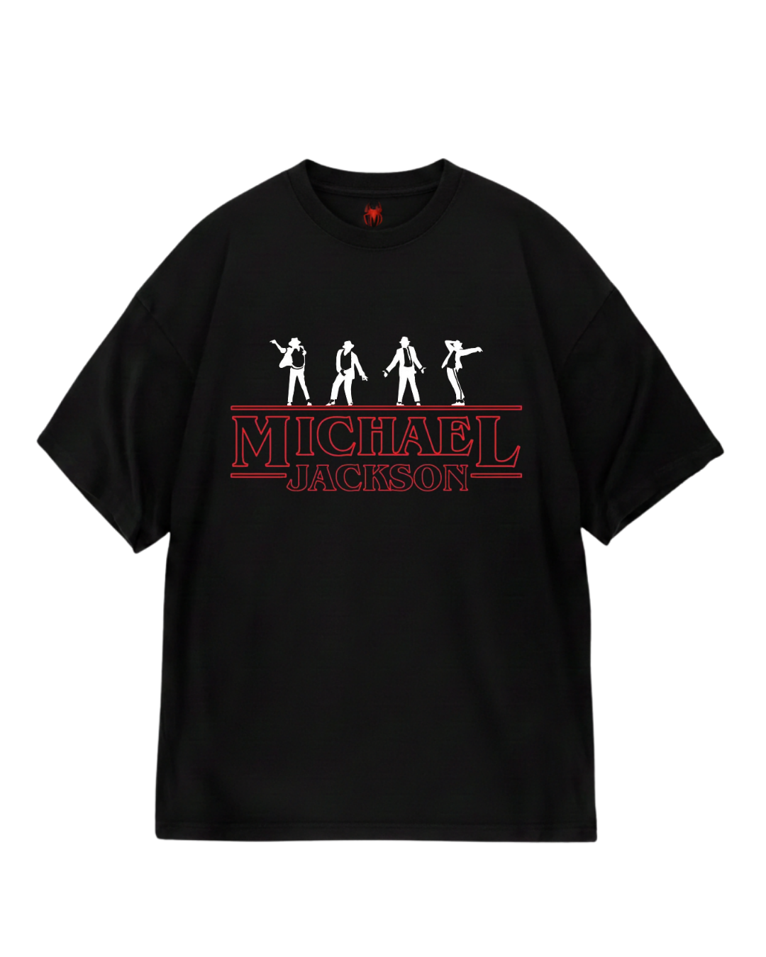 Michael Jackson St Black Oversized Tee