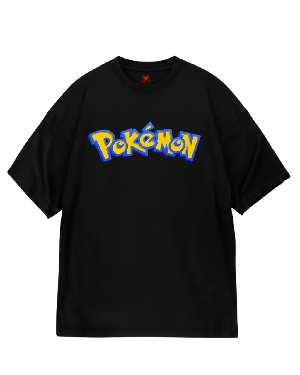 Evee Black Oversized Tee