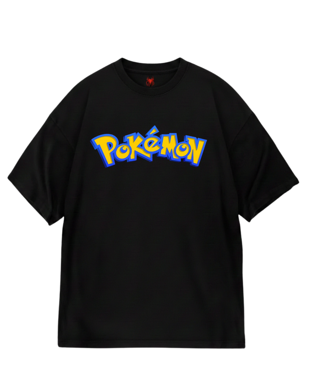 Evee Black Oversized Tee