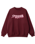 Spider Man Maroon Sweatshirt